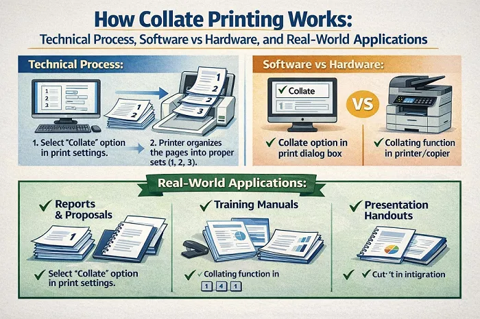 How Collate Printing Works